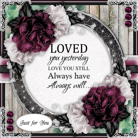 Winter Berries Sentiment Tiles Tags by Belinda Rub