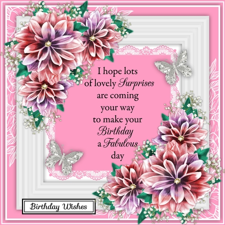 Lovely Rose Floral Print Paper Pack 4 (Valentines Day) by Belinda Rub