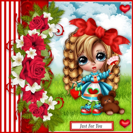 Valentine Ribbon Wrap by Belinda Rub