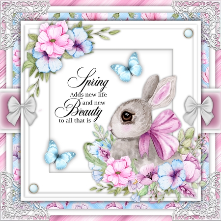 SPRING CUTIES DECOUPAGE by Belinda Rub