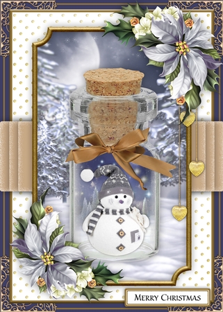 Magical Christmas Bottles by Belinda Rub