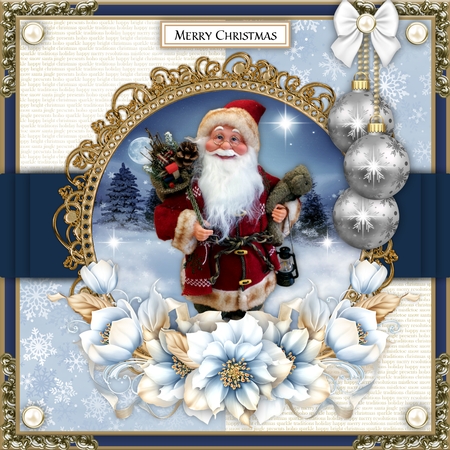 Santa Snowmen Plates  by Belinda Rub