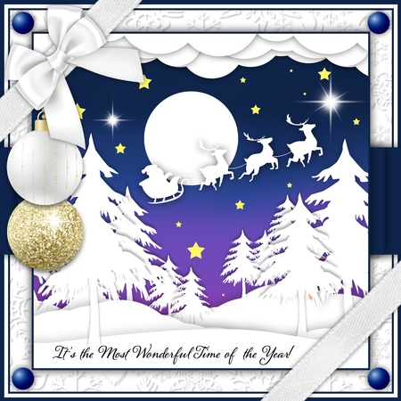 White and Gold Bauble by Belinda Rub