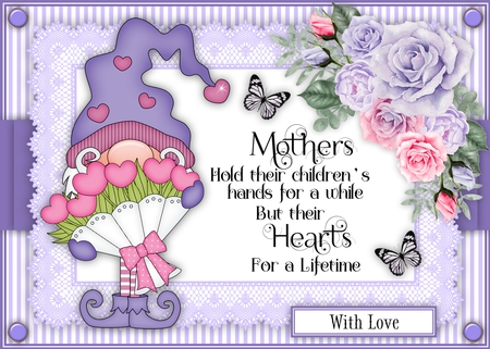 Mothers Day or Birthday Mum Gnomes - CU4CU Digital Clip Art Set by Belinda Rub