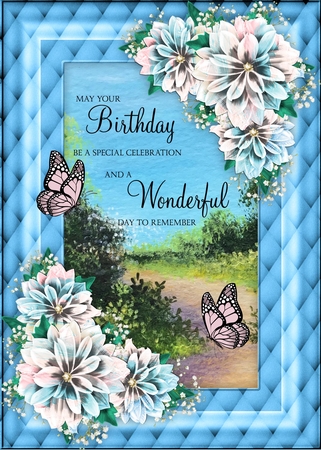 20 Candy Floss Butterflies 2 by Belinda Rub