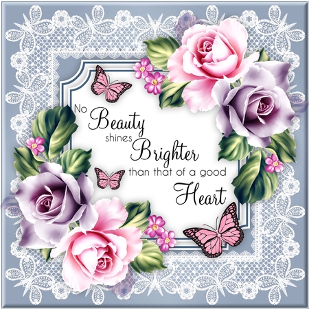 Butterfly Lace Backgrounds-Cozy by Belinda Rub