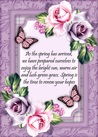 Spring Sayings 1  by Belinda Rub