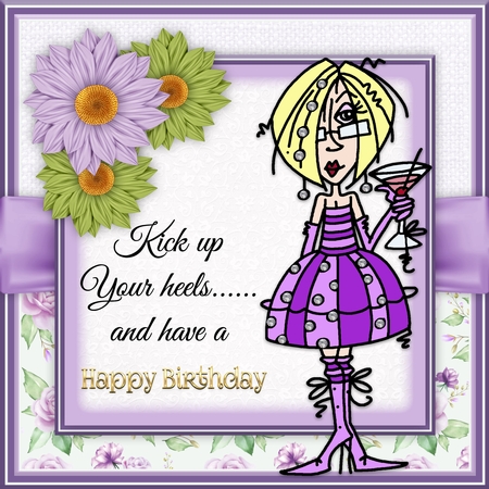 Happy Birthday Mixed Text Effects by Belinda Rub