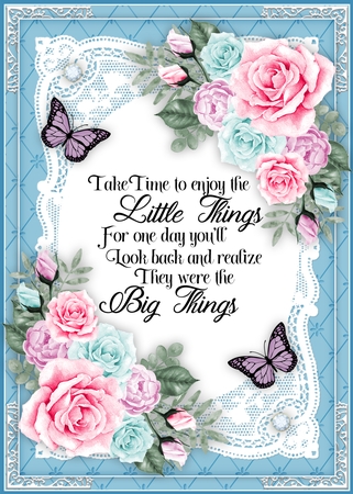 Fresh Summer Flower Lattice Lace Topper JPG by Belinda Rub