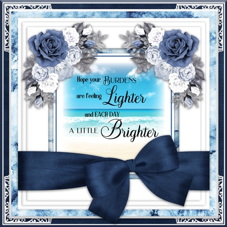 Beach Chic - Wrap Style Bow Graphics by Belinda Rub
