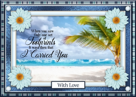 Beach Chic - Daisy Flower Graphics by Belinda Rub