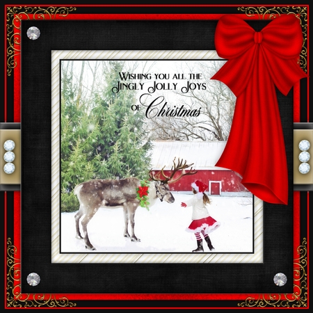 Strawberries in Season - Bow Graphics (set 2) by Belinda Rub