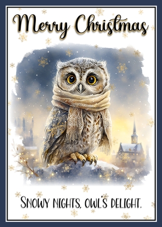 Pretty owls 5 by Belinda Rub