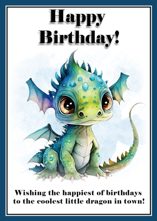6 Cute Dragon Toppers    by Belinda Rub