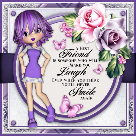 Addison - Cookie Girl Poser Graphics by Belinda Rub