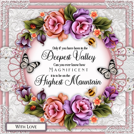 Soft Spring Doily by Belinda Rub