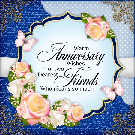 Blue Hues Scrap Script Background by Belinda Rub