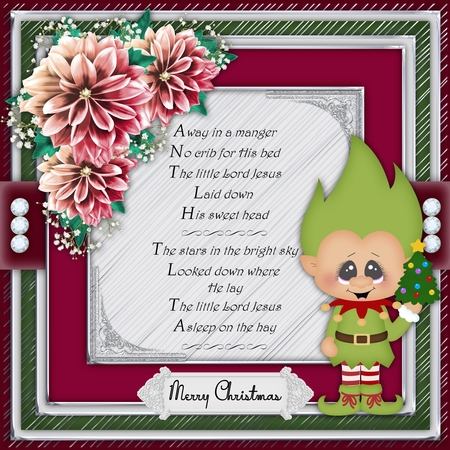 Christmas 3 Silver Scribble Textured Background by Belinda Rub