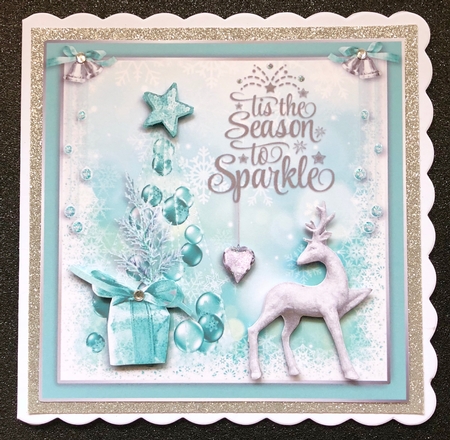 8x8 Tis the season to sparkle  by Belinda Rub