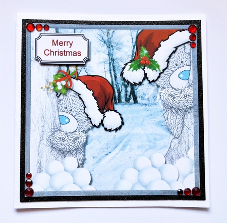 Tatty teddies snowball fight by Belinda Rub