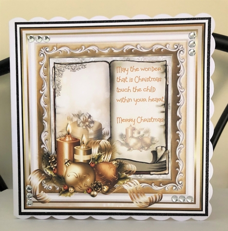 Candles and baubles by Belinda Rub