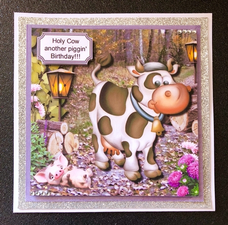 Holy Cow another piggin birthday by Belinda Rub