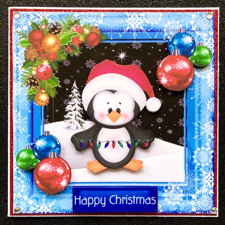 Penguin with Lights by Belinda Rub
