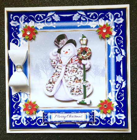 Cute Snowman Topper by Belinda Rub