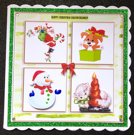 CHRISTMAS WINDOWS GRANDCHILDREN by Belinda Rub