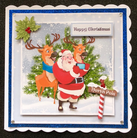 Selfie Santa by Belinda Rub