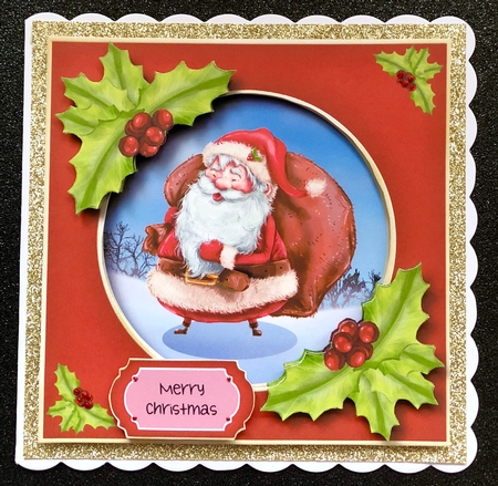 Jolly Santa by Belinda Rub