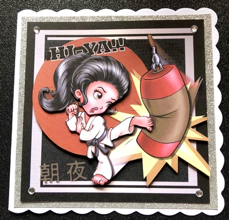 Karate Girl mini kit by Belinda Rub