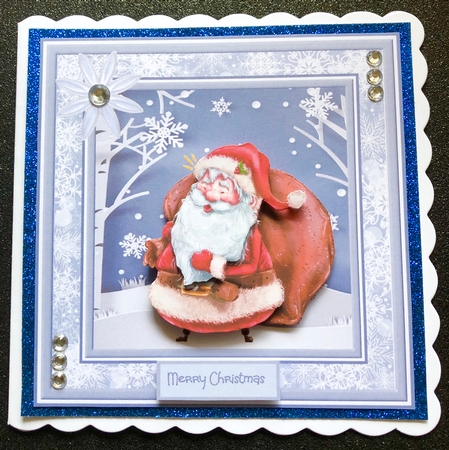 Santa Clause on his travels by Belinda Rub