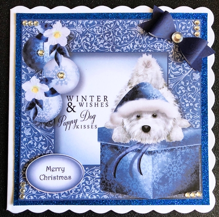 C421-PaperBows Christmas by Belinda Rub