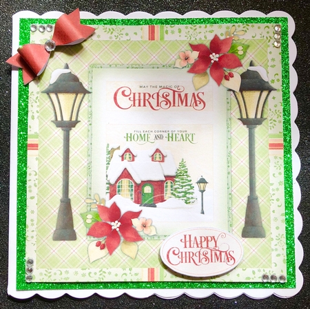 Country Christmas card Topper & tags by Belinda Rub