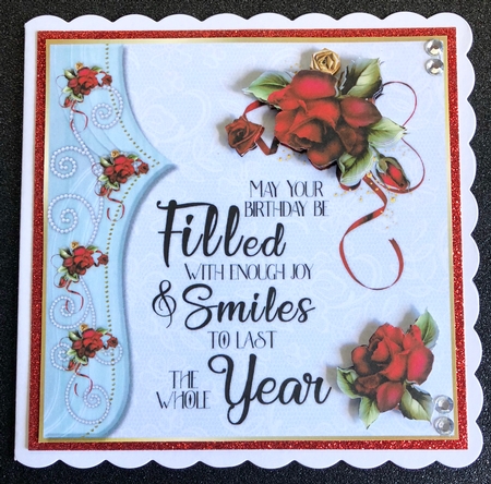 Birthday Wishes 3 Quick Card  by Belinda Rub
