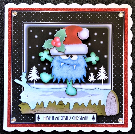 Monster Christmas Mini Kit by Belinda Rub
