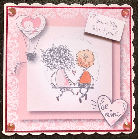The Love Seat 8x8 by Belinda Rub