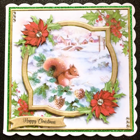 Vintage Squirrel Mini Kit by Belinda Rub