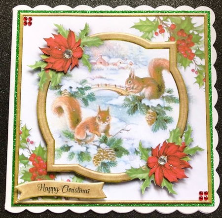 Vintage Squirrels Mini Kit by Belinda Rub