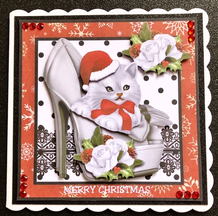 Cute Kitten In High Heels Mini Kit by Belinda Rub