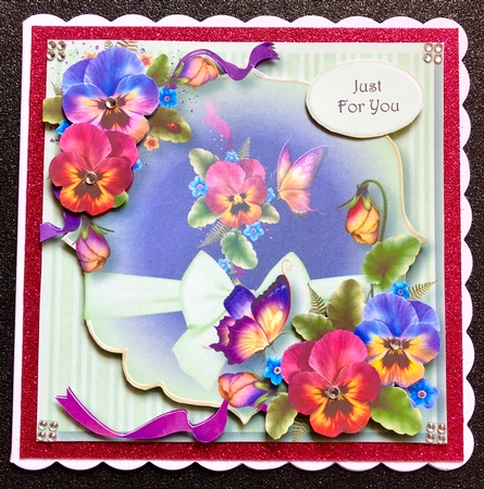 Pansies Beauty by Belinda Rub