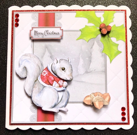 Squirrel 8x8 Mini Kit by Belinda Rub