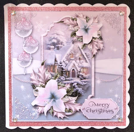 Christmas Cottage Festive Amaryllis by Belinda Rub
