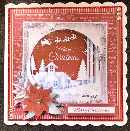 Merry Christmas Red 2 by Belinda Rub