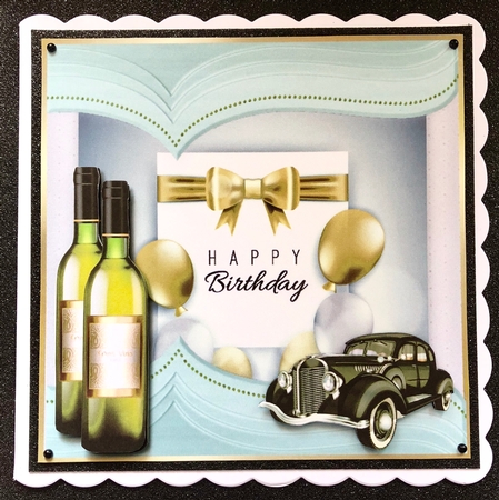 Quick male card happy Birthday by Belinda Rub