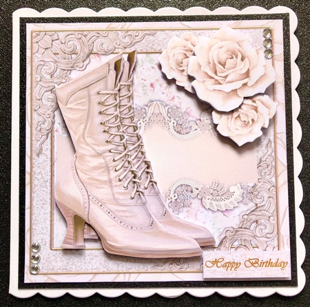 Beautiful Vintage Boots Mini Kit by Belinda Rub