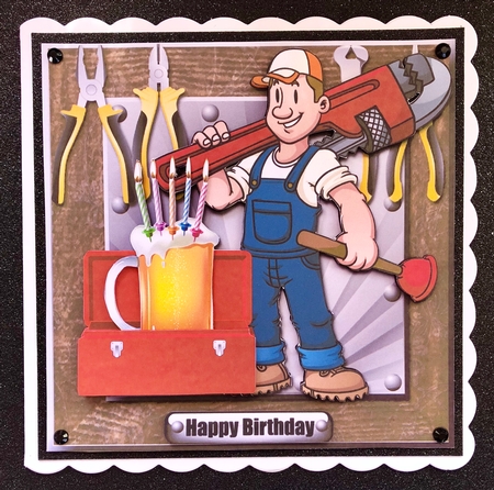 The Plumbers Birthday by Belinda Rub