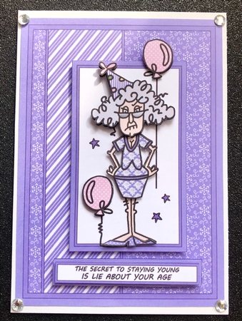 Funny Stella Birthday - The Secret To Staying Young by Belinda Rub