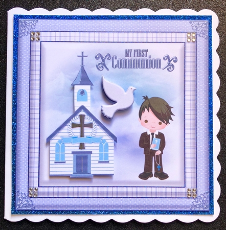 8 x 8 First Communion Boy by Belinda Rub